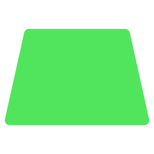 Icone de um trapezoide